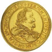 6 Ducats - Ferdinand II St. Veit obverse image