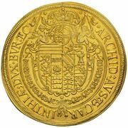6 Ducats - Ferdinand II St. Veit, Austria, 1628 reverse image