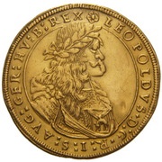 6 Ducats - Leopold I Graz obverse image