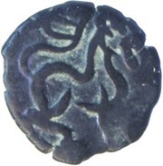½ Jital - Samanta Deva Shahis of Ohind, India, 800-1000 reverse image