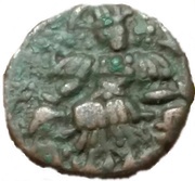 Æ Stater - Didda/Kshemagupta - Joint Issue - Utpala Dynasty reverse image