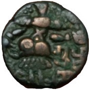 1 Stater- Abhimanyu Gupta -Utpala Dynasty - Kashmi Ancient - 958AD reverse image
