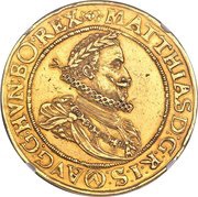 10 Ducats - Matthias II Vienna obverse image