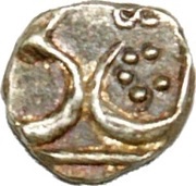1⁄16 Rupee - Amjad Ali Shah Lucknow mint obverse image