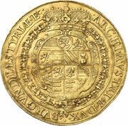 10 Ducats - Ferdinand III Graz, Austria, 1641 reverse image