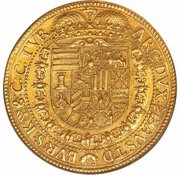 10 Ducats - Ferdinand III Vienna, Austria, 1655 reverse image