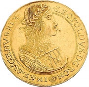 10 Ducats - Leopold I Vienna obverse image