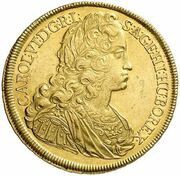 10 Ducats - Charles VI Vienna obverse image