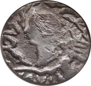 1 Rupee - Queen Victoria Bharatpur obverse image