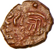 1 Trambiyo - Shah Jahan III [Bhavsinhji I Ratanji] obverse image