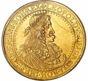 25 Ducat - Leopold I Graz obverse image