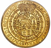 25 Ducat - Leopold I Graz, Austria, 1678 reverse image