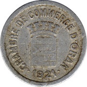 5 Centimes Oran Chamber of Commerce obverse image