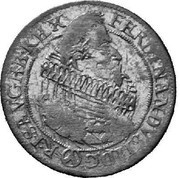 24 Kipper Kreuzer - Ferdinand II Vienna obverse image