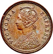 1⁄12 Anna - Victoria [Narayan Rao] obverse image