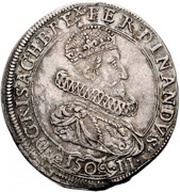 1 Kippertaler of 150 - Ferdinand II Graz obverse image