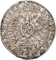 1 Kippertaler of 150 - Ferdinand II Graz reverse image