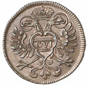 2 Pfennig - Charles VI obverse image