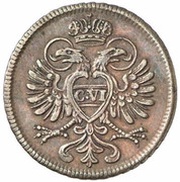 1 Kreuzer - Charles VI obverse image