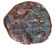 1 Paisa - Mahadji Rao Jawad mint, India, 1793-1794 reverse image