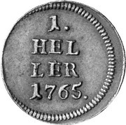 1 Heller - Maria Theresia reverse image