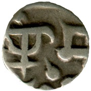 ⅛ Rupee - Shah Alam II [Madho Rao], India, 1886 reverse image