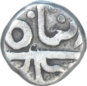 ½ Rupee - Shah Alam II [Jiyaji Rao] obverse image