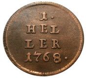 1 Heller - Maria Theresia reverse image