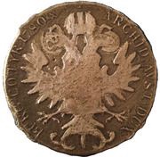 ¼ Kreuzer - Maria Theresia reverse image