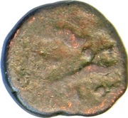 ½ Paisa - Afzal-ad-Daula, India, 1857-1869 reverse image