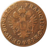 ¼ Kreuzer - Franz II obverse image