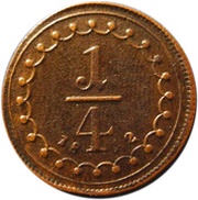 ¼ Kreuzer - Francis I reverse image