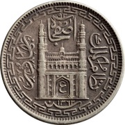 2 Annas - Mir Usman Ali Khan obverse image