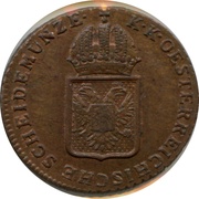 ¼ Kreuzer - Franz I obverse image