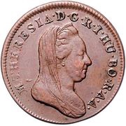 ½ Kreutzer - Maria Theresia obverse image