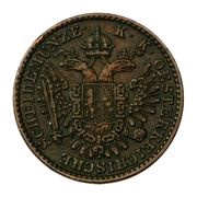 ½ Kreuzer obverse image