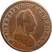 1 Kreutzer - Maria Theresia obverse image
