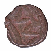 ½ Paisa - Victoria, India, 1886 reverse image