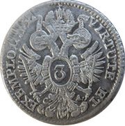 3 Kreuzers - Joseph II Vienna reverse image