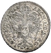 3 Kreuzers - Joseph II reverse image