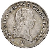 3 Kreuzers - Leopold II obverse image