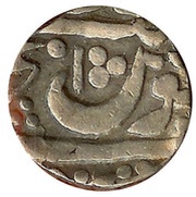 Rupee - Muhammad Shah [Shambhuji II], India, 1759-1760 reverse image
