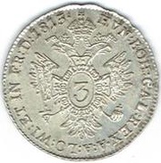3 Kreuzers - Franz I reverse image