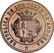 10 Céntimos Pattern obverse image