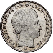 3 Kreuzers - Ferdinand I obverse image