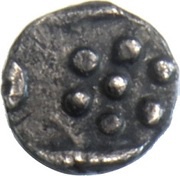 ⅛ Rupee - New Chandori Series, India, 1842-1890 reverse image