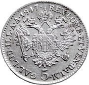 5 Kreuzer - Ferdinand I reverse image