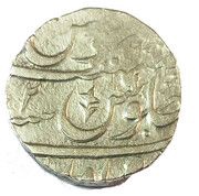 1 Rupee - Alamgir II Muradabad Mint, India, 1755-1760 reverse image