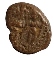 Kasu - Sasivarna Devar 1730 - 1750 AD obverse image