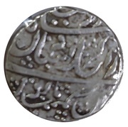Rupee - Alamgir II Bagalkot mint, India, 1759-1768 reverse image